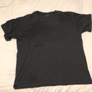 Gray pocket t shirt simple size L